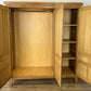 Wardrobe Vintage French Style Oak Triple Door Carved Armoire Cabinet LOT 6526