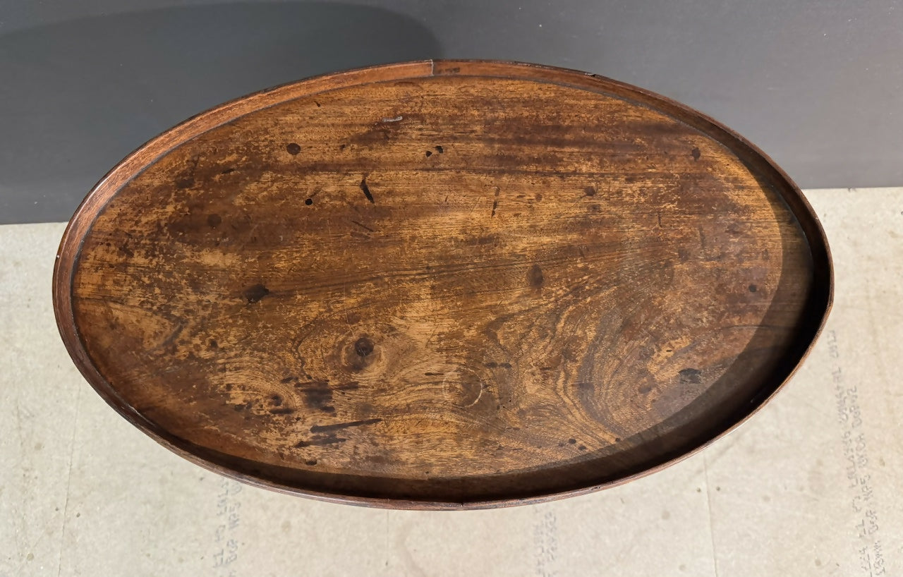 Georgian Mahogany Tilt Top Table