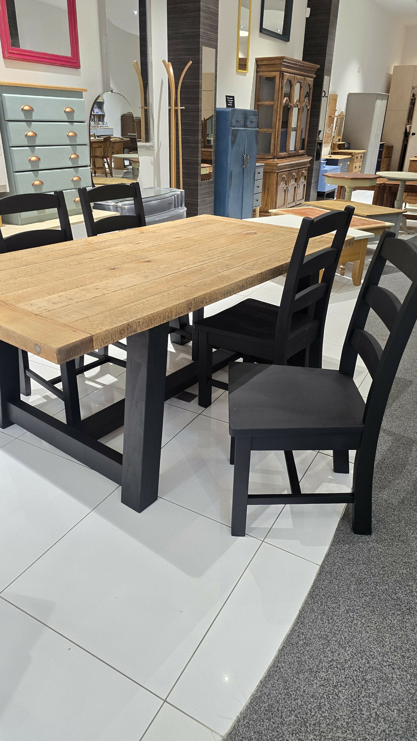 Table and 4 Chairs