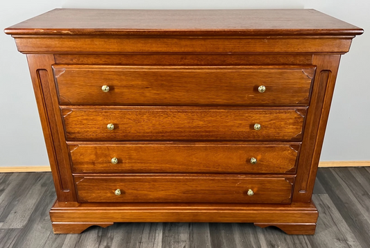 Chest of Drawers Vintage French Style Storage 4 Drawers Cabinet LOT 3598