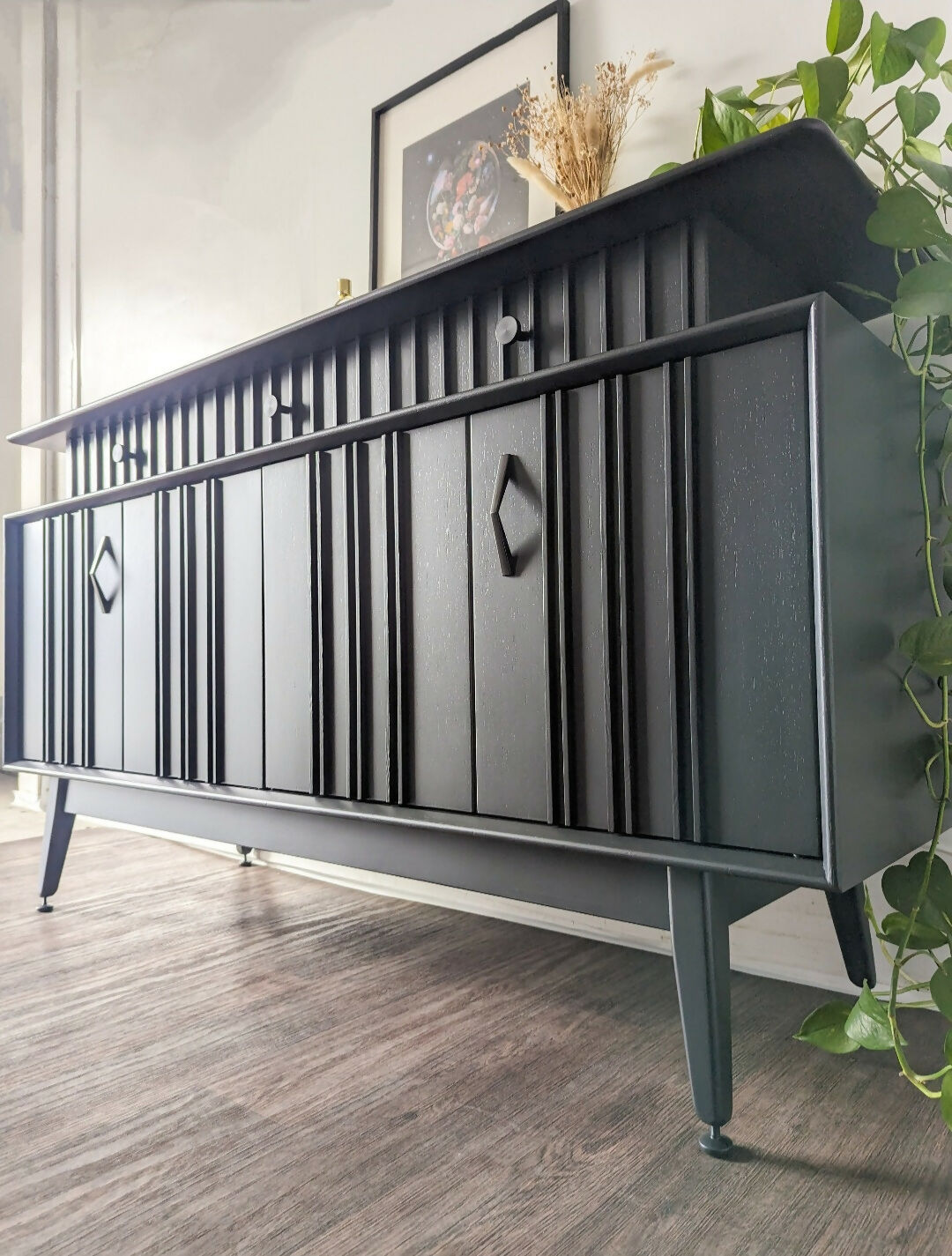 Mid Century Modern G-Plan Librenza Sideboard in Black