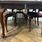 Edwardian Mahogany Wind Out Table Dining Suite