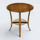 Ercol Round Side Table Lower Tier Mid Century Modern Elm Golden D FREE Delivery*