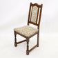 6 Old Charm Dining Chairs Tonwell Rose Upholstery Tudor Brown FREE UK Delivery*. SBR9719/2510D