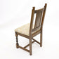 4 Yorke Old Charm Dining Chairs Including Tonwell Rose Fabric FREE UK Delivery. SBR9644/0910D