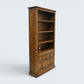 Ercol Wide Tall Bookcase Display Cupboards Golden Dawn Finish FREE* UK Delivery