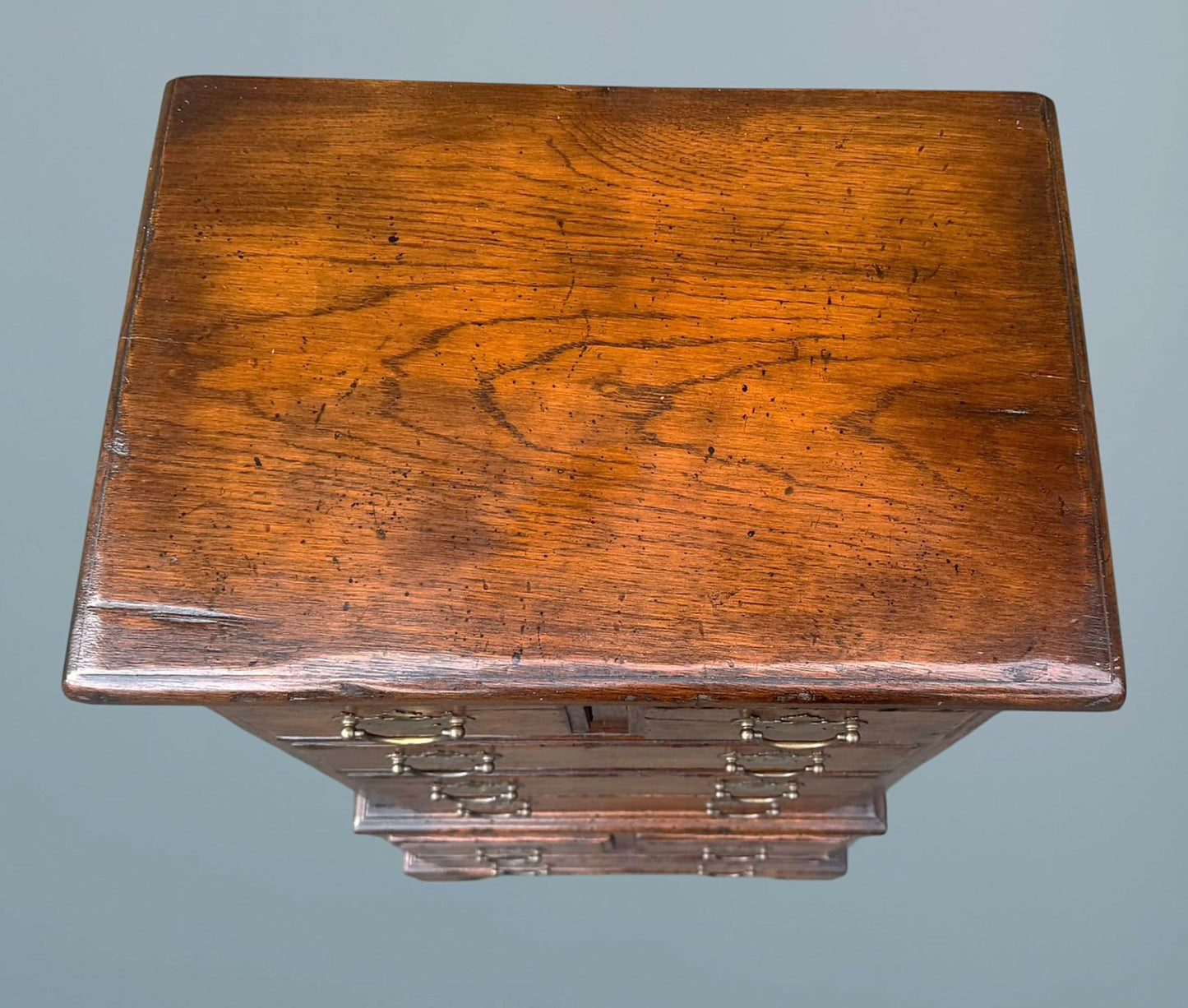Oak Miniature Tallboy / Chest of Drawers