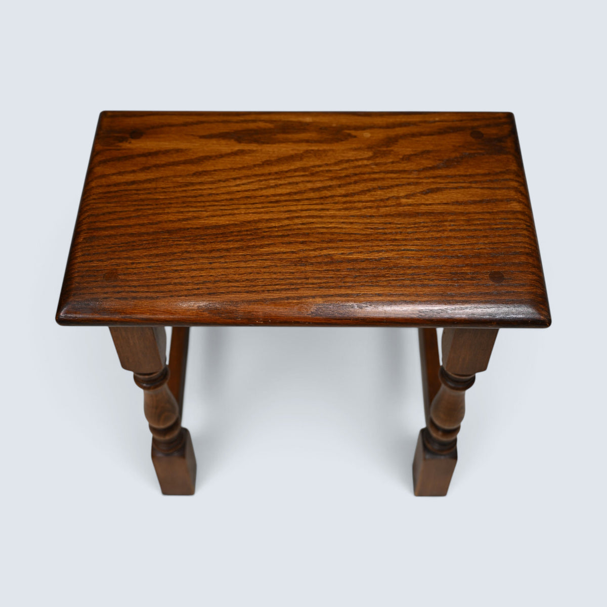 Old Charm Nest of 3 Tables Tudor Brown Finish Model 1494 FREE UK Delivery*