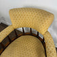 Pair of Edwardian Mahogany Upholstered Tub Chairs