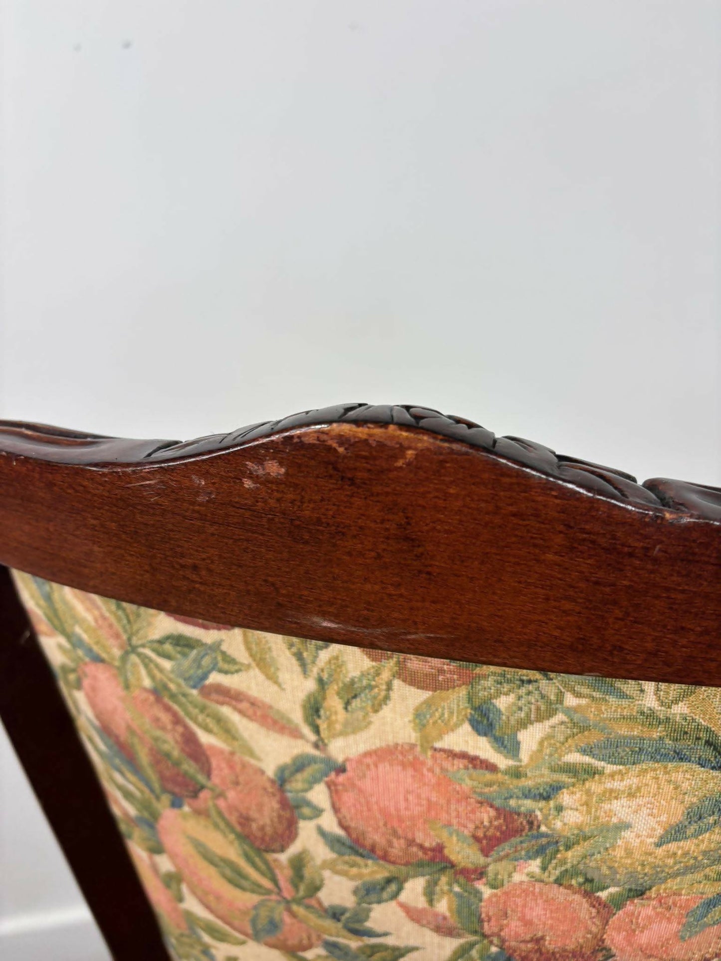 Pair of Reproduction Upholstered Armchairs