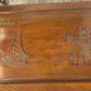 Oriental Carved Camphor Wood Blanket Box