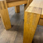Modern Pair Of Solid Oak Side Tables / Lamp Tables