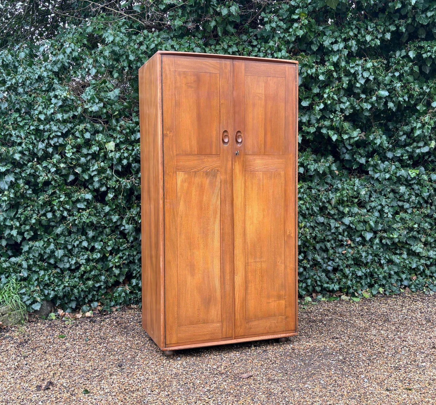 Vintage Mid Century Ercol 480 Two Door Wardrobe
