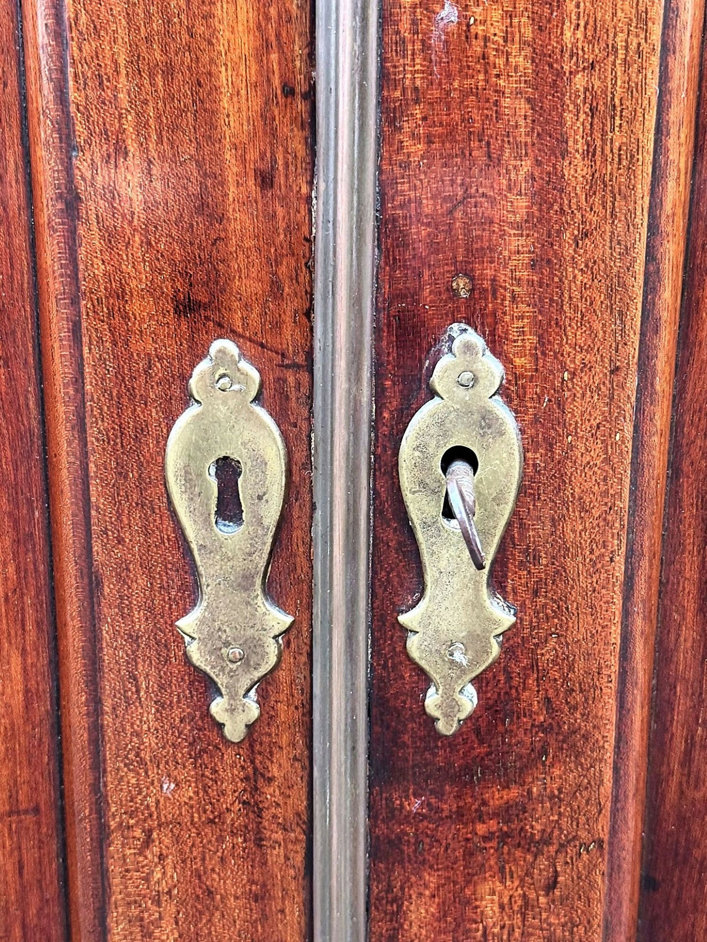 Antique Georgian Mahogany Bookcase, Circa 1800