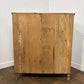 Rustic Reclaimed Wood Indian Blue Display Cabinet