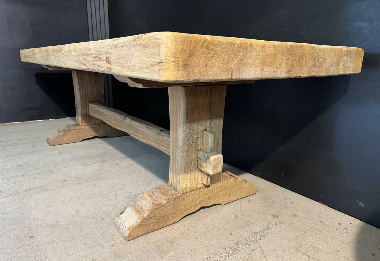 Large French Oak Farmhouse Dining Table