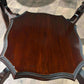 Edwardian Mahogany Shaped Window Table