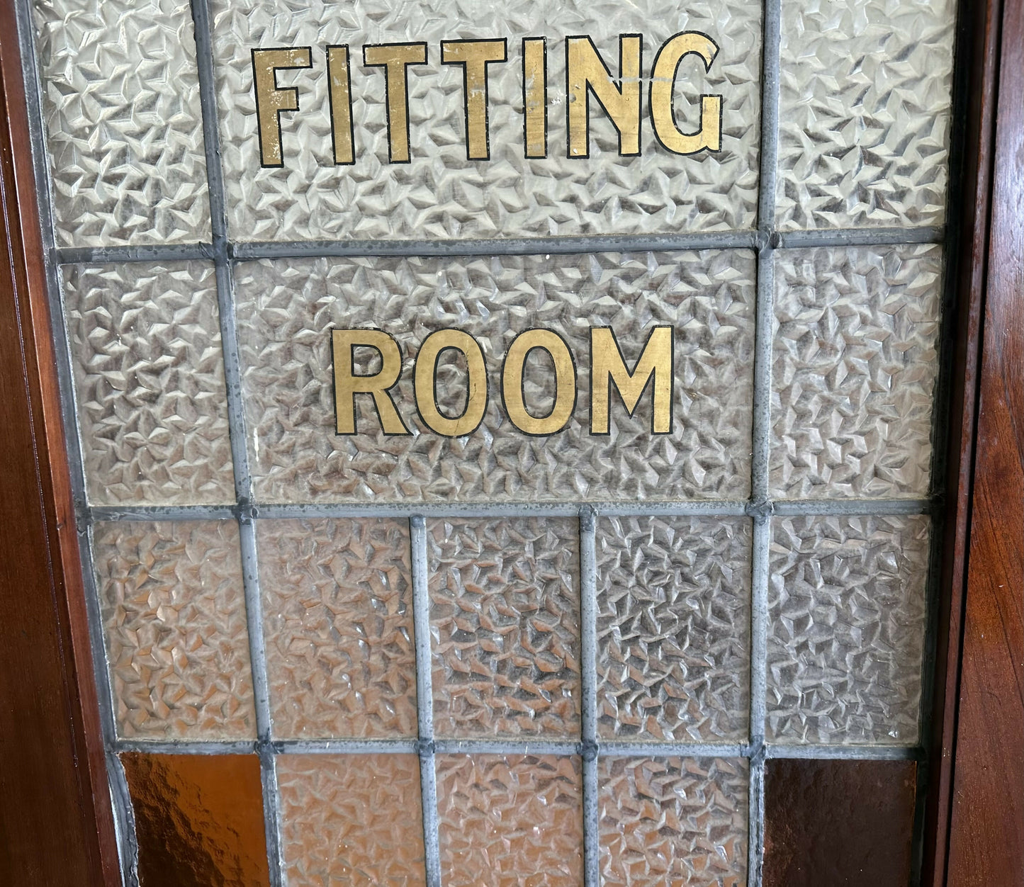 Antique reclaimed Fitting Room door
