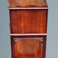 A Figured Mahogany Serpentine Chest of Drawers / Bedside Chest