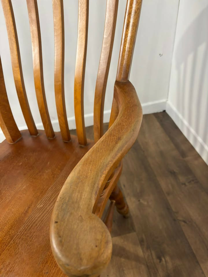 Victorian Style Beech Farmhouse Kitchen Chair