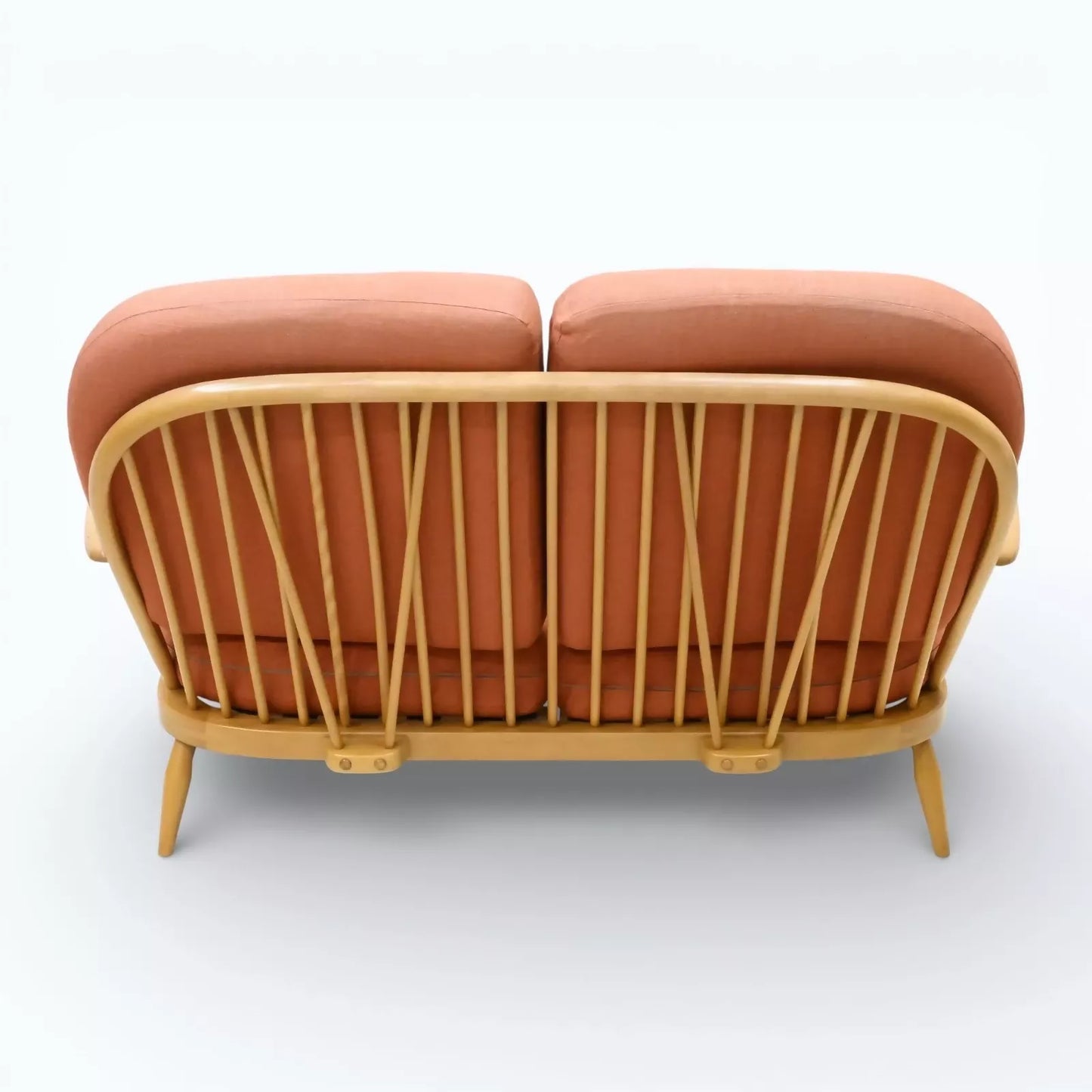 Ercol Jubilee 2str Sofa Genuine Ercol Upholstery Light #203/2 FREE UK Delivery. SBR11035/1010E