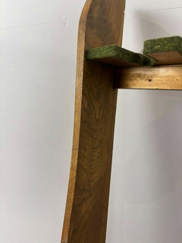 Vintage Oak Gun Rack