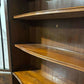 Vintage Mahogany Glazed Bookcase