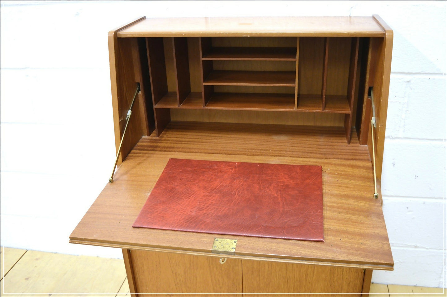 vintage bureau writing desk teak Remploy danish design mid century DELIVERY