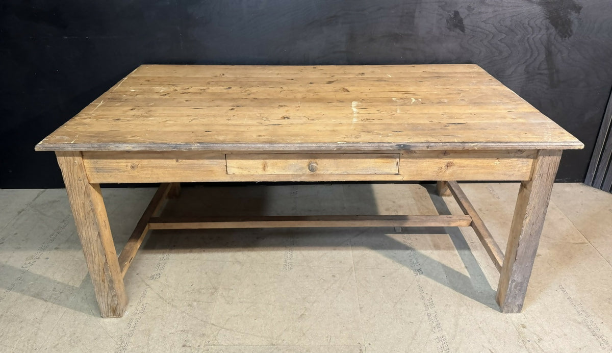 French Pine Farmhouse Kitchen Dining Table