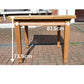 Solid Oak Extendable Dining Table Vintage