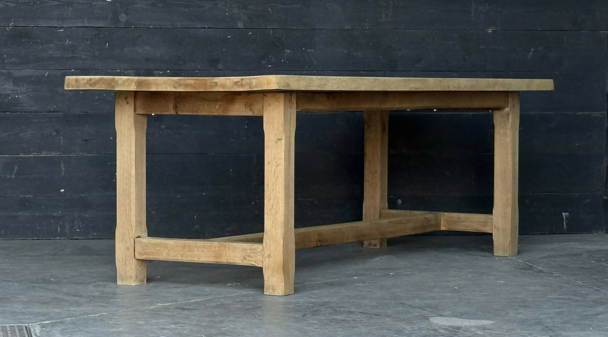 Large Normandy Oak Farmhouse Dining Table