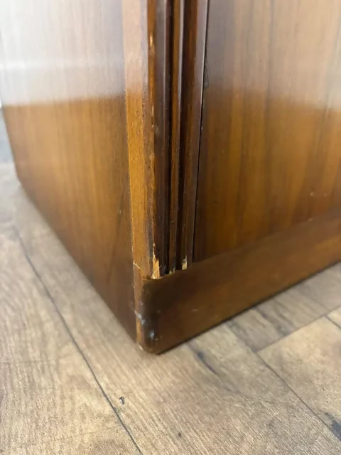 Vintage Austin Suite Walnut Bedside Cabinet
