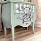 Vintage Alice Bombe Chest