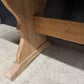 French Bleached Oak Farmhouse Dining Table