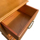 Vintage Georgian style Yew chest of drawers / bedside chest