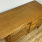 Cabinet Vintage French Louis XIV Oak Sideboard with Carved Cupboard LOT 6264