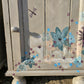 Hand Painted Pine Bedside Cabinets