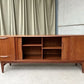 Vintage Mid Century Danish Large Teak Sideboard Drinks Cabinet