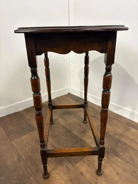 Vintage Oak Occasional Side Table