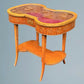 Edwardian Painted Satinwood Bijouterie Table / Vitrine