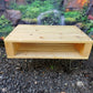 Side Table with hairpin legs