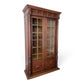 Bookcase Antique French Style Glazed Display Cabinet Oak Sideboard LOT 6545