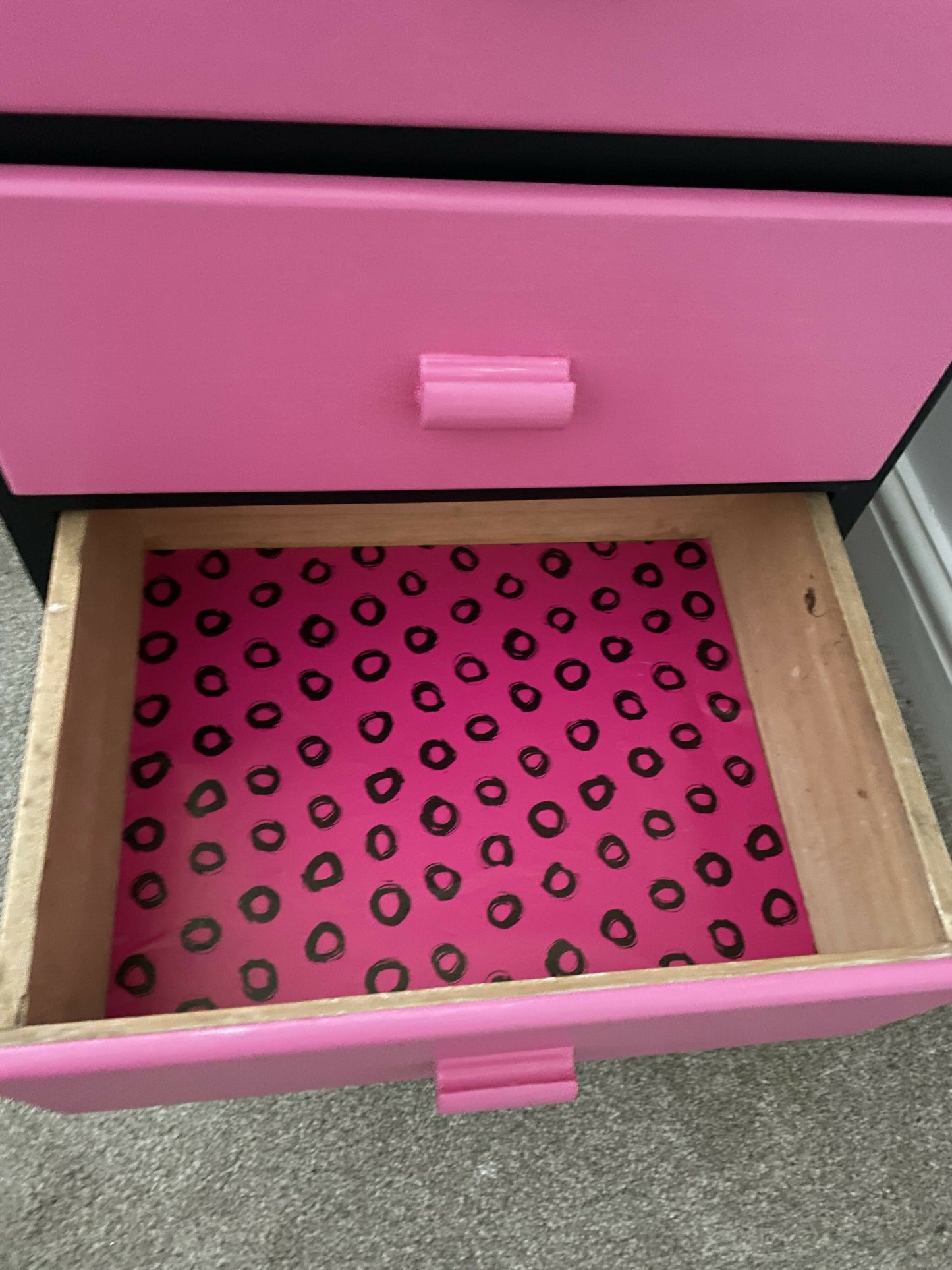 Bespoke Retro Set of small Drawers or Bedside Cabinet