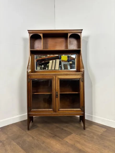 Edwardian Mahogany Glazed Cabinet