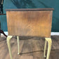 Vintage Walnut Sewing Box on Cabriole Supportse