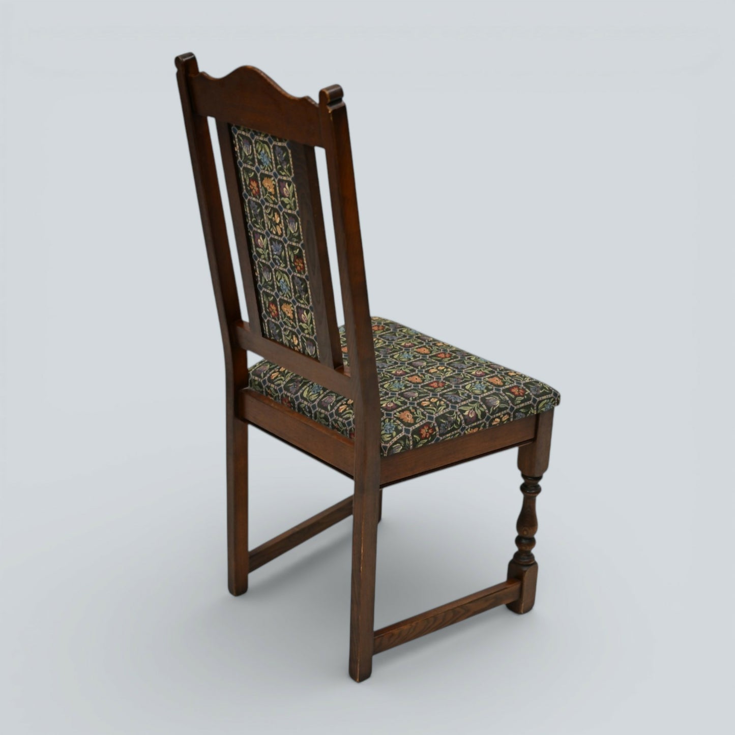6 Old Charm Dining Chairs Oak Frame Tudor Brown Widford Green FREE UK Delivery