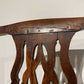 Near Pair of Antique Oak Chairs Having Rush Seats34