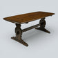 Ercol Elm Dining Table Plank Top Retro Traditional Dark Finish FREE UK Delivery*