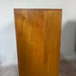 Mid century retro vintage bookcase shelves display cabinet