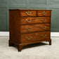 Georgian Mahogany Chest of Drawers with Bracket Feet